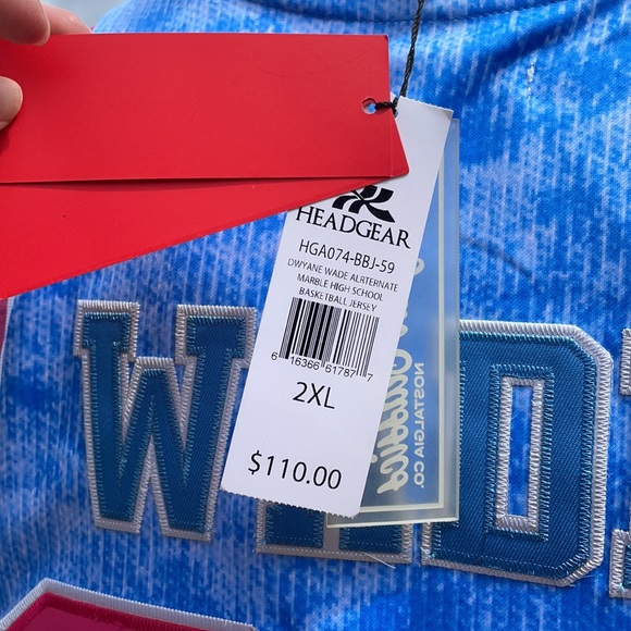 Dwyane Wade Richards high school basketball Jersey - Picture 7 of 11